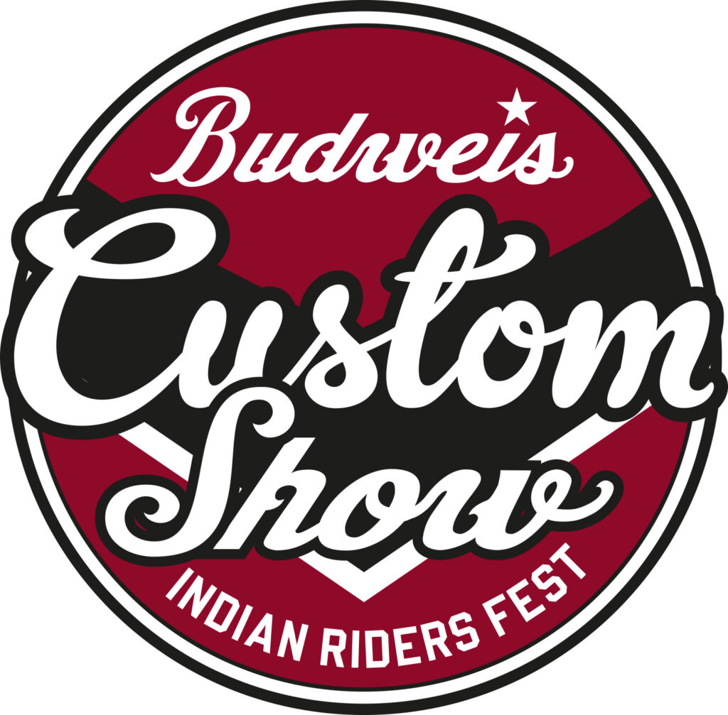 Budweis Custom Show Indian Rider Fest Logo
