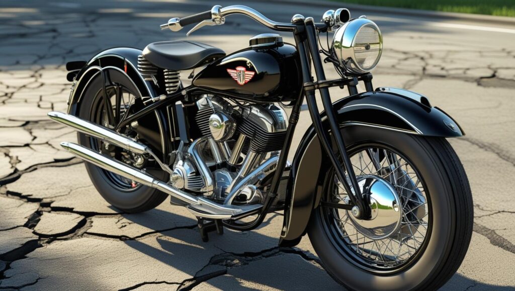 antique motorcycle